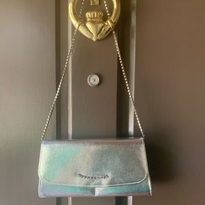 Silver Crossbody/Clutch